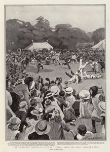 Barnas kroningsfest i Victoria Park, Comic Cricket Match